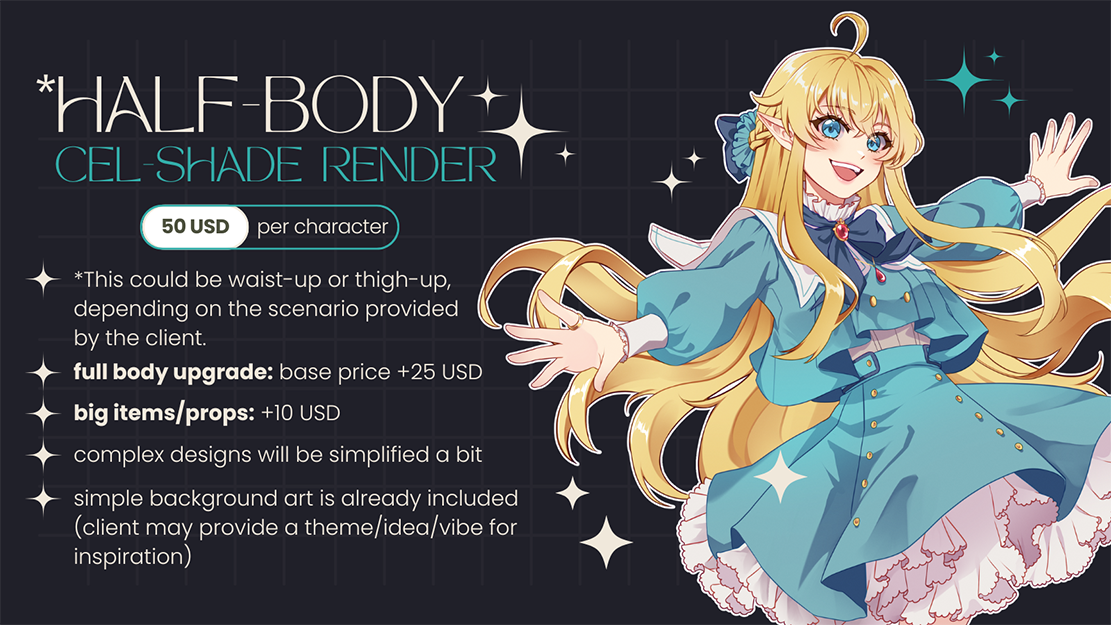 Cel-shade Render Comm Info Cel-shade Render Comm Info